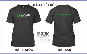 File thiết kế vector - Logo in áo thun đồng phục Gojek