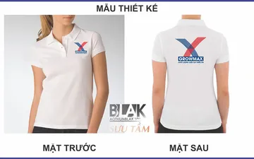 File thiết kế vector - Áo thun đồng phục Công ty Thức ăn Thủy sản GrowMax