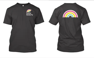 File thiết kế vector - Logo in áo thun đồng phục Hello Beauty 