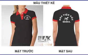 File thiết kế vector - Logo in áo đồng phục học viện tóc Seoul