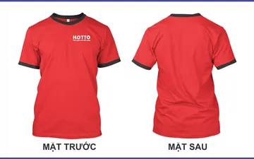 Mẫu thiết kế áo thun đồng phục Nhà hàng Hotto mới nhất