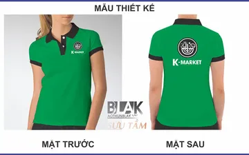 File thiết kế vector - Logo in áo đồng phục Siêu thị K-Market