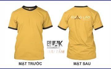 Mẫu thiết kế áo thun đồng phục nhà hàng Khao Lao mới nhất