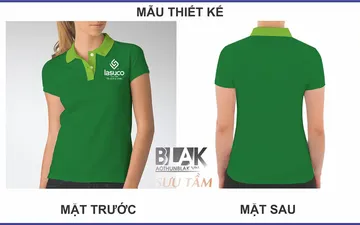 File thiết kế vector - Áo thun đồng phục Lasuco - Công ty mía đường Lam Sơn