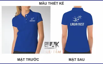 File thiết kế vector - Áo thun đồng phục công ty Yến sào cao cấp Lagia Nest