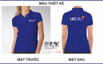File thiết kế vector - Áo thun đồng phục Công ty Cổ phần LEC Group