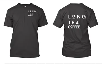 File thiết kế vector - Áo thun đồng phục Long Tea & Coffee – Long Khánh, Đồng Nai