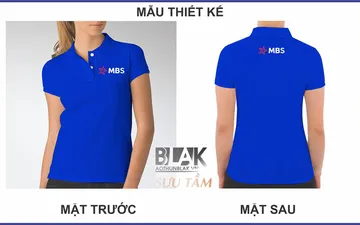 File thiết kế vector - Áo thun đồng phục MBS - Công ty CP Chứng khoán MB