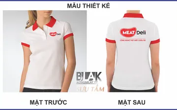 Mẫu thiết kế áo thun đồng phục MEATDeli mới nhất