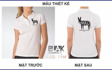 File thiết kế vector - Áo thun đồng phục Mulo – Artigiani Del Caffé, Q.7, TPHCM