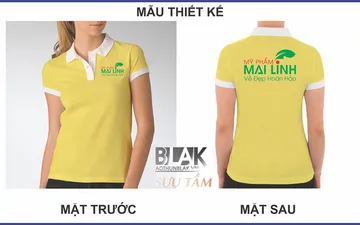 File thiết kế vector - Logo in áo đồng phục Mỹ phẩm Mai Linh