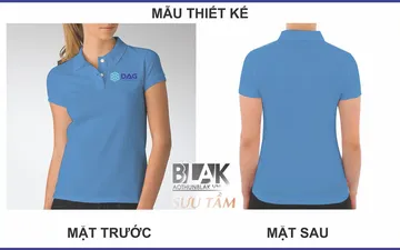 File thiết kế vector - Áo thun đồng phục Tập đoàn nhựa Đông Á (DAG)