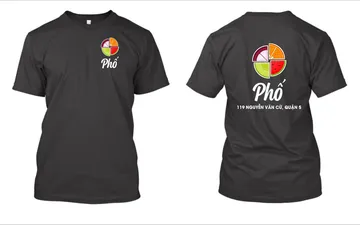 File thiết kế vector - Áo thun đồng phục Sinh tố Phố, Quận 5, TPHCM