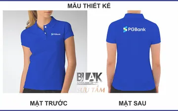 Mẫu thiết kế áo thun đồng phục Ngân hàng PGBank