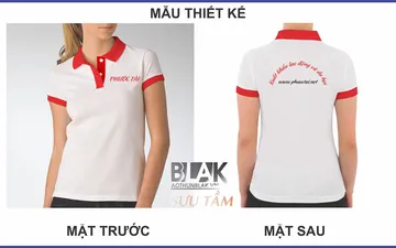 File thiết kế vector - Áo thun đồng phục Công ty Cổ phần Tư vấn Phước Tài