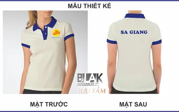 File thiết kế vector - Áo thun đồng phục Công ty Xuất nhập khẩu Sa Giang