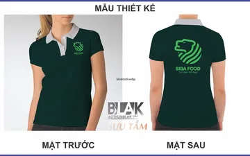 File thiết kế vector - Logo in áo thun đồng phục Siba Food