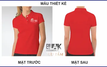 Mẫu thiết kế áo thun đồng phục nhà hàng Spicy Box mới nhất
