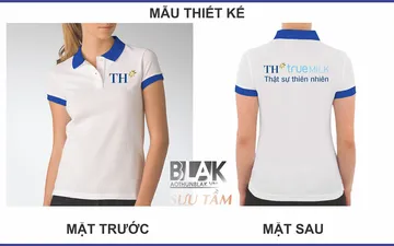 File thiết kế vector - Áo thun đồng phục TH True Milk