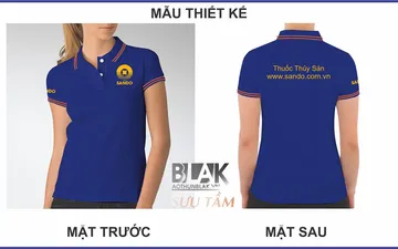 File thiết kế vector - Áo thun đồng phục Công ty TNHH SANDO