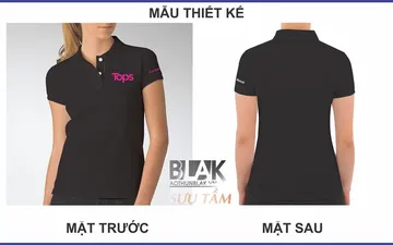 Mẫu thiết kế áo thun đồng phục Tops Market mới nhất