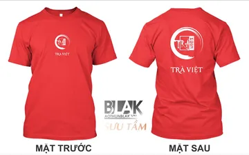 File thiết kế vector - Logo in áo đồng phục công ty Trà Việt