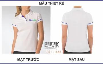File thiết kế vector - Áo thun đồng phục công ty Công nghệ Vietinfo