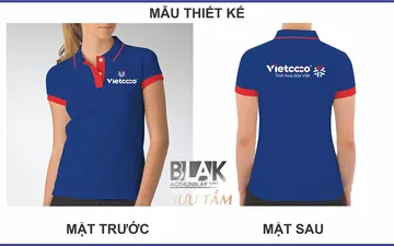 File thiết kế vector - Áo thun đồng phục công ty Vietcoco