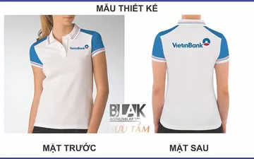 Mẫu thiết kế áo thun đồng phục Ngân hàng Vietinbank mới nhất