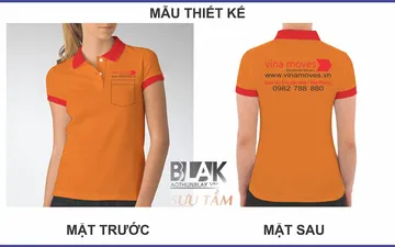 File thiết kế vector - Logo in áo thun đồng phục Công ty Chuyển nhà Vinamoves