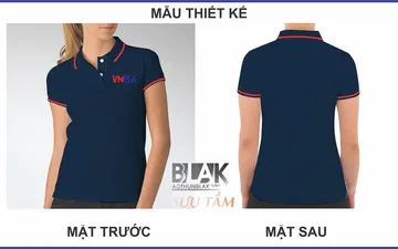 File thiết kế vector - Áo thun đồng phục VNISA – Hiệp hội An toàn thông tin Việt Nam
