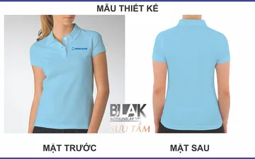 Mẫu thiết kế áo thun đồng phục Ngân hàng Wooribank Việt Nam