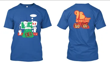 File thiết kế vector - Logo in áo lớp 9b always in our heart