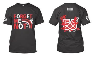 File thiết kế vector - Logo in áo lớp forget me not