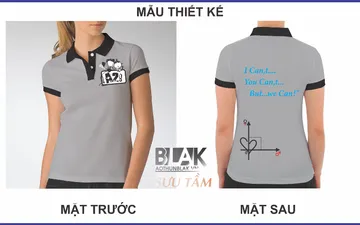 File thiết kế vector - Logo in áo lớp i can't you can't but we can