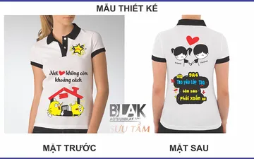 File thiết kế vector - Logo in áo lớp 9a4 nơi tình yêu không còn khoảng cách