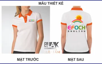 File thiết kế vector - Logo in áo lớp tiếng anh EFOCH