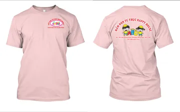 File thiết kế vector - Logo in áo lớp trường mầm non tư thục Happy House