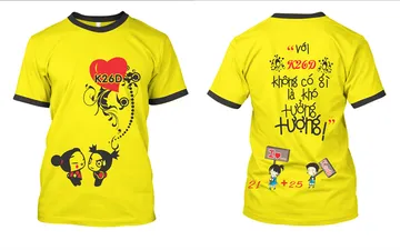 File thiết kế vector - Áo lớp Với K26D không có gì là khó tưởng tượng