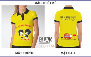 File thiết kế vector - Logo in áo lớp we are family