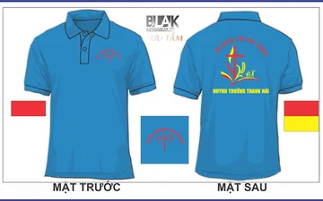 May áo phông đồng phục