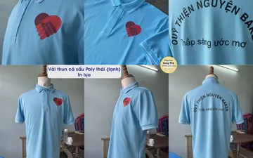 Mẫu áo thun đồng phục thiện nguyện
