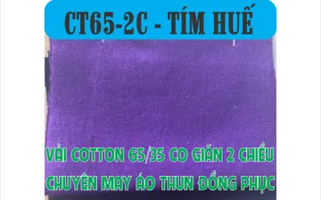 Bảng màu vải cotton 2 chiều