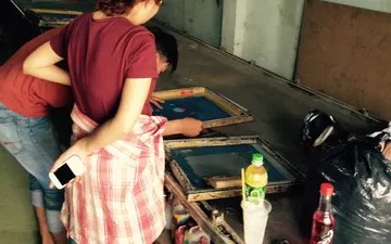 Khóa dạy học in lụa 7 ngày tại TPHCM