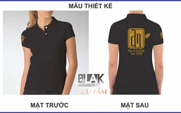 File thiết kế vector - Áo thun đồng phục An Tea & Coffee