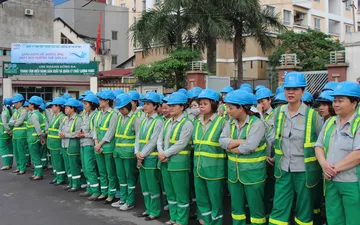 Mẫu đồng phục công nhân vệ sinh phổ biến hiện nay