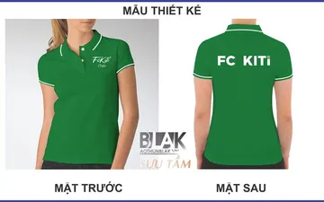 File thiết kế vector - Áo thun đồng phục Fc Kiti Coffee