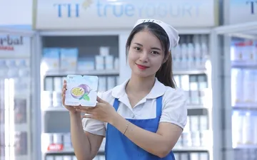 Đồng phục TH true milk thiết kế đẹp chuyên nghiệp