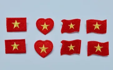 Lá Cờ Thêu Mini – Patch Ủi Quốc Kỳ Việt Nam Đẹp, Sắc Nét