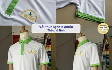 Mẫu áo thun đồng phục công ty Góc Xanh 2023